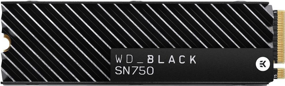 1 TB Western Digital WD Black SSD SN750 NVME Heatsink (WDBGMP0010BNC-WRSN)