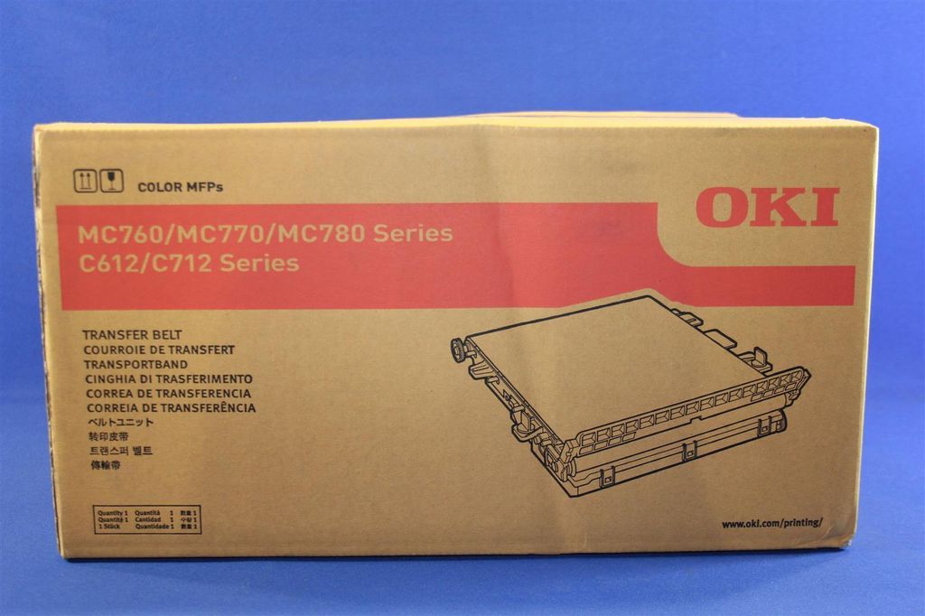 OKI - printer transfer Belt - for MC760DN. MC760DNFAX. MC770DNFAX. ES 7470dfn. 7480dfn (45381102))