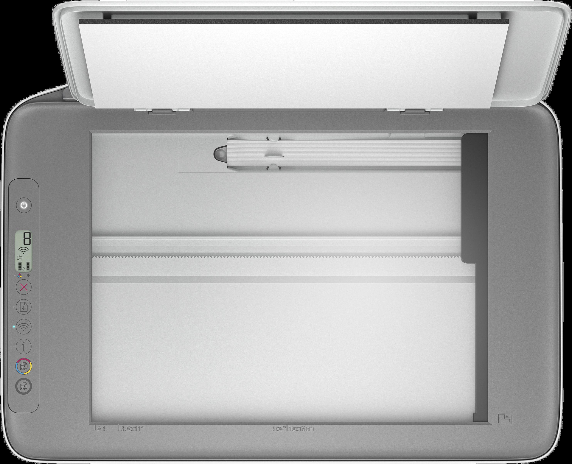 HP Deskjet 2820e all-in-one printer - thermal inkjet - color printing - 4800 1200 DPI - color copy - A4 - gray (588k9b#686)
