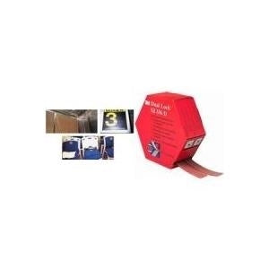 3M dual lock flexible pressure closure. Color translucent Ma�e 25.4 mm x 5 m. Glue acrylate (SJ457D)