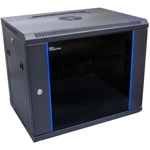 19 wall. 9he. Deep black (RAL9005) 600 x 450mm. Ready assembled. Good Connections (GC-R0007)
