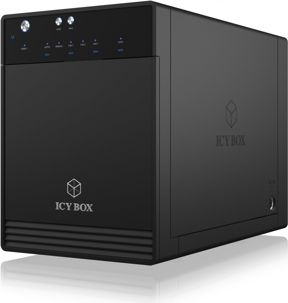 ICY BOX IB-3740-C31 - HDD    SSD-Gehuse - 2535 - SATA - Serial ATA - Serial ATA III - 10 GBITS - USB connection