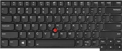 Lenovo 01AX569 - keyboard - US English - keyboard with backlight - lenovo - ThinkPad T470 (01ax569)