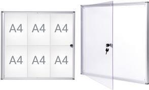 MAULEXTRASLIM - aluminum - glass - plastic - aluminum - 963 x 711 X 27 mm - x A4 (6820908)