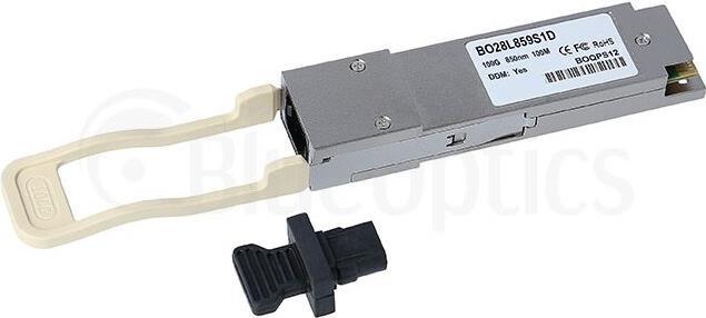 Compatible Ubiquiti Networks QSFP28-100G-SR4-UQ Blueoptics Bo2859S1D QSFP28 Transceiver. MPOMTP. 100GBase-SR4.
