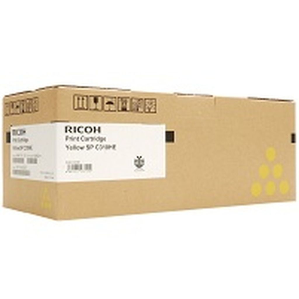 Ricoh SP C730 - yellow - Original - toner cartridge - for Ricoh Aficio SP C730dn