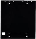 2N IP Verso - Backplate 2W 2H 2N IP Verso - 2 (W) X 2 (h) module backplate for assembly on glass (9155064)