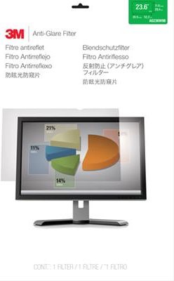 3M anti-glare filter AG236W9B - screen filter - 59.9 cm wide image (236 broad image) - clear (7100095874)