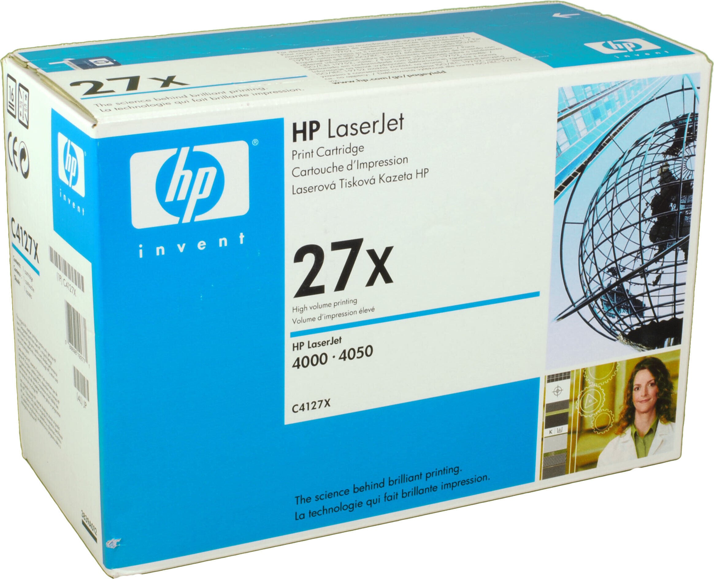HP Toner C4127X (27x) - black - capacity 10000 pages (C4127X)