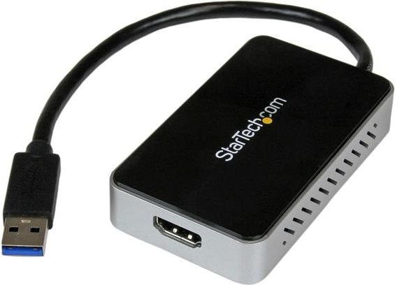Startechcom USB30 TO HDMI External Video Adapter 1-Port USB - External video adapter - T5-302 - 16MB DDR2 - Superspeed USB30 - HDMI -