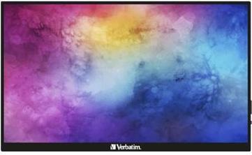 Verbatim 49591 computer screen 35.6 cm (14 ) 1920 x 1080 pixel Full HD touchscreen black (49591)