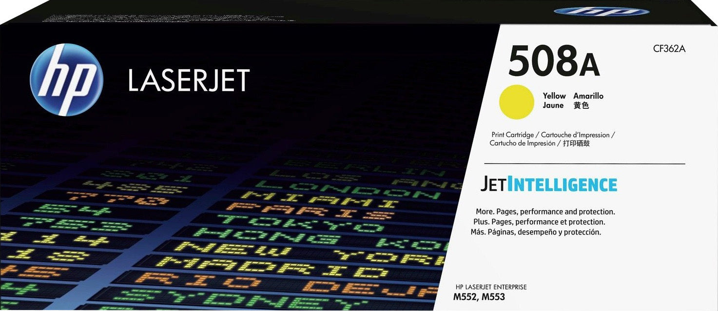 HP Toner CF362A (508a) - Yellow - capacity 5000 pages (CF362A)