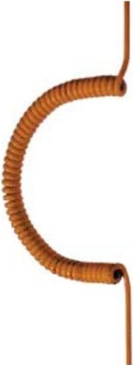 Bachmann 683881 power cable orange 5 m (683881)