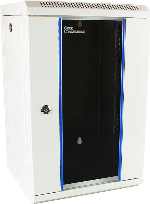 10 wall. 9he. Light gray (RAL7035). 312 300mm. Ready assembled. Good Connections (GC-R0101)