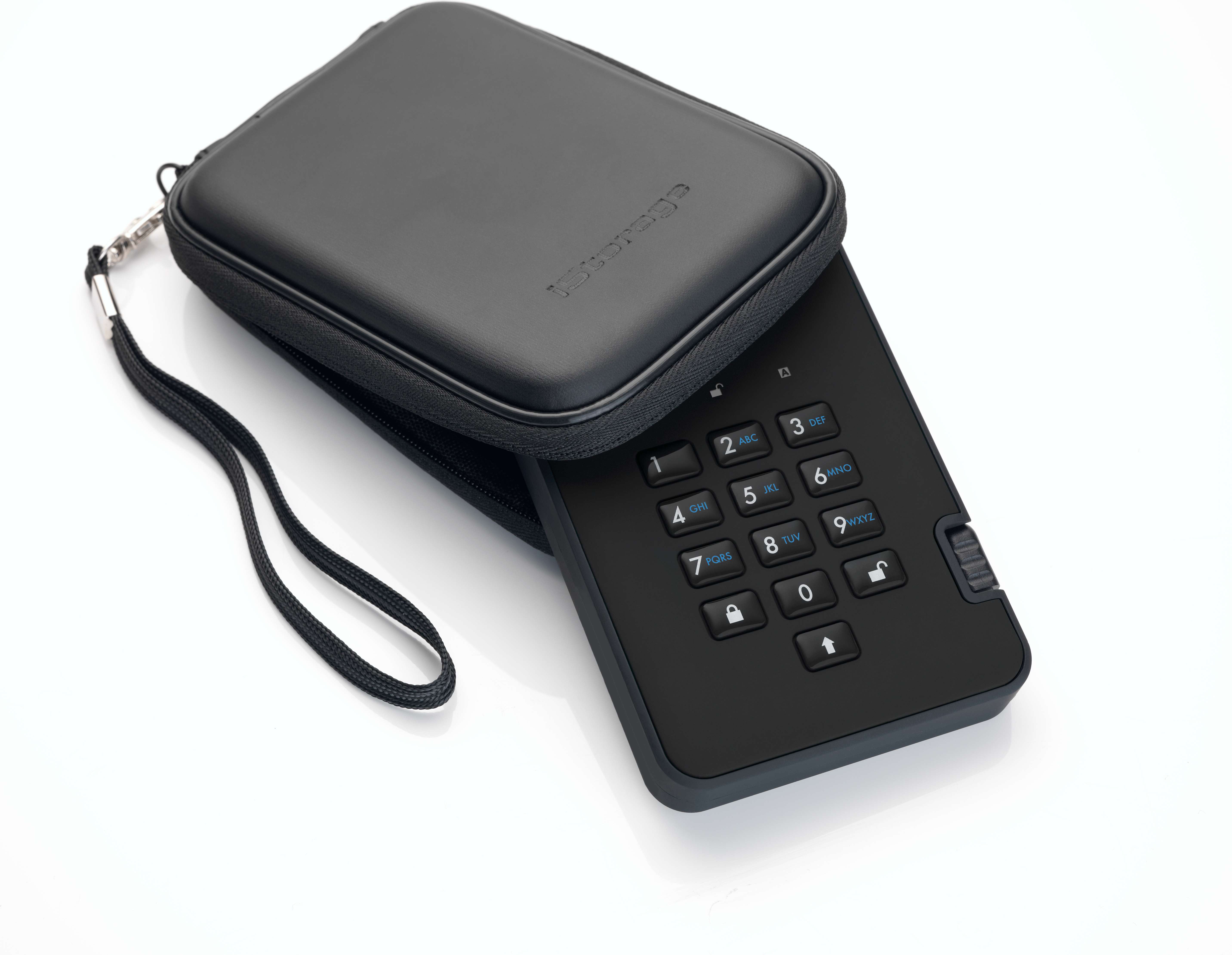ISTORAGE Diskashur 2 - hard drive - locked - 500 GB - external (portable) - USB 31 Gen 1 - 5400 UMIN - buffer 8 MB - - -