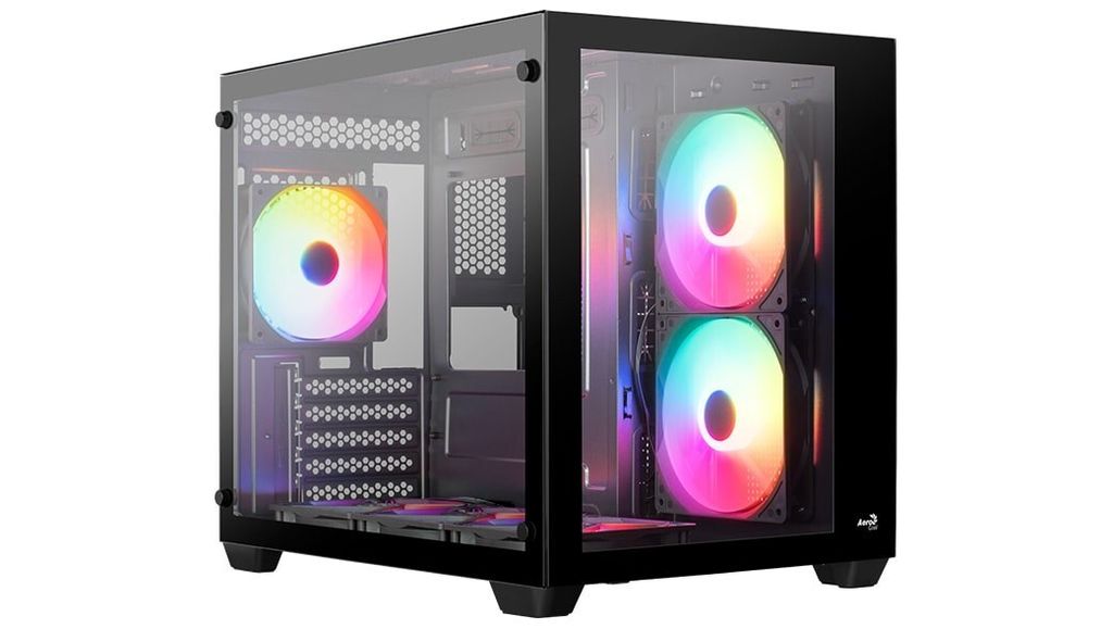 Aerocool Geh Mini Dryft Microatxminiitx FRGB (Black) (ACCS-ES0216311)