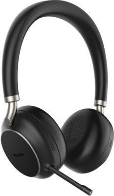 Yealink BH76 Teams - Headset - On-ear - Bluetooth - wireless active noise underdress - adapter USB-A via Bluetooth - - with charging station