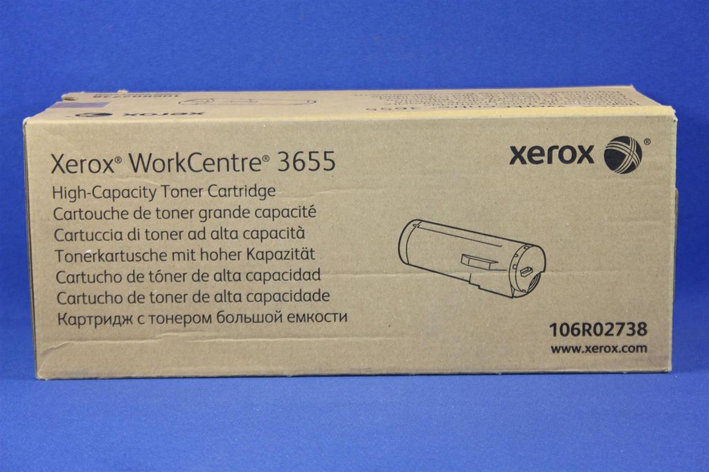 Xerox WorkCentre 3655 high-performance toner cartridge black (14400 pages) - Netherlands - 12.5 cm - 12.5 cm - 0.6123g - ISO_IC_19752 (106R02738)