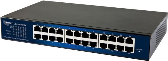 Allnet switch 24 port 101001000TX - all-SG8324M (all-SG8324M)