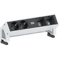 Bachmann Desk2 2x Schuko 2x ABD power 0.2M GSt18 White (902211)
