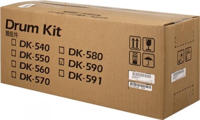 Kyocera DK 590 - original - drum unit - for kyocera FS-C2026. FS-C2126