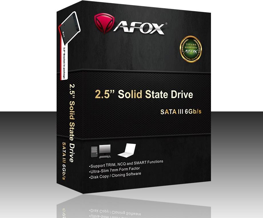 AFOX SD250-1000GN internal state drive 1 TB 25 Serial III 3D NAND (SD250-1000GN)