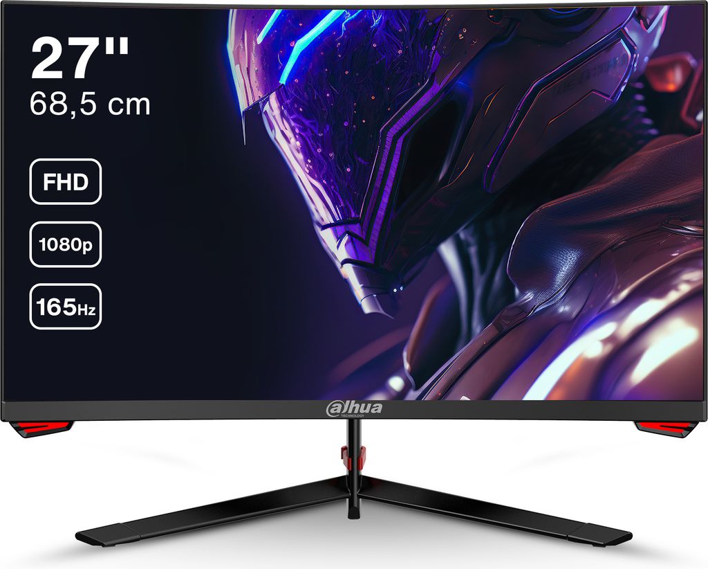 DAHUA Technology DHI-LM27-E230C LED display 68.6 cm (27) 1920 x 1080 pixel Full HD black (LM27-E230C)