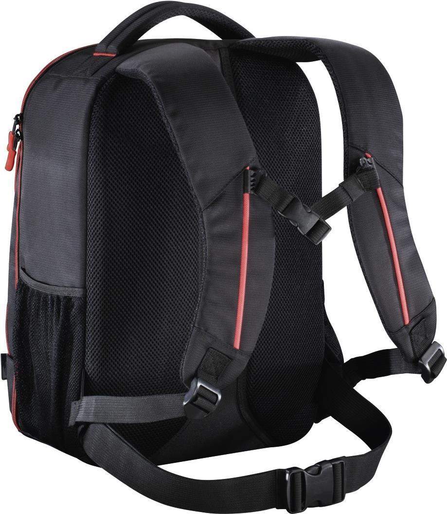 Hama Miami Etui type backpacking. Brand compatible universal. Maximum screen size of the tablet 25.6 cm (101 ). Product color black. Red (00139855))