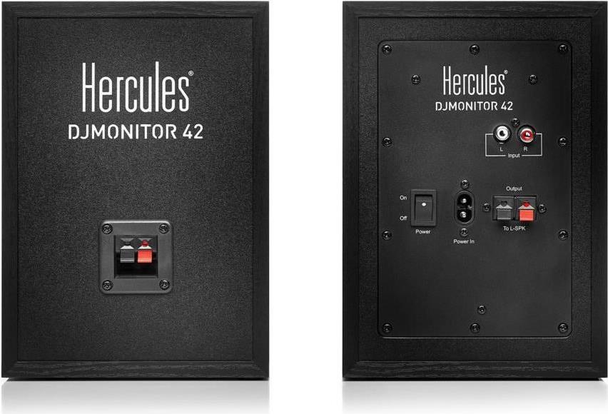Hercules DJ monitor 42 - monitor speaker - 40 watt (total) - two-way (4780886)