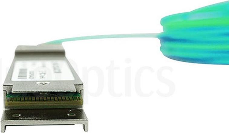 Blueoptics Q28-AOC-5M-SW-BO fiber optic cable QSFP28 OM3 Aqua color (Q28-AOC-5M-SW-BO)