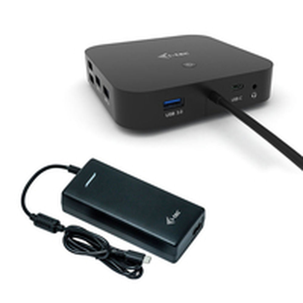 I-Tec USB-C Dual Display Docking With Power Delivery - Docking station - USB-C    Thunderbolt 3 - 2 DP - GIE