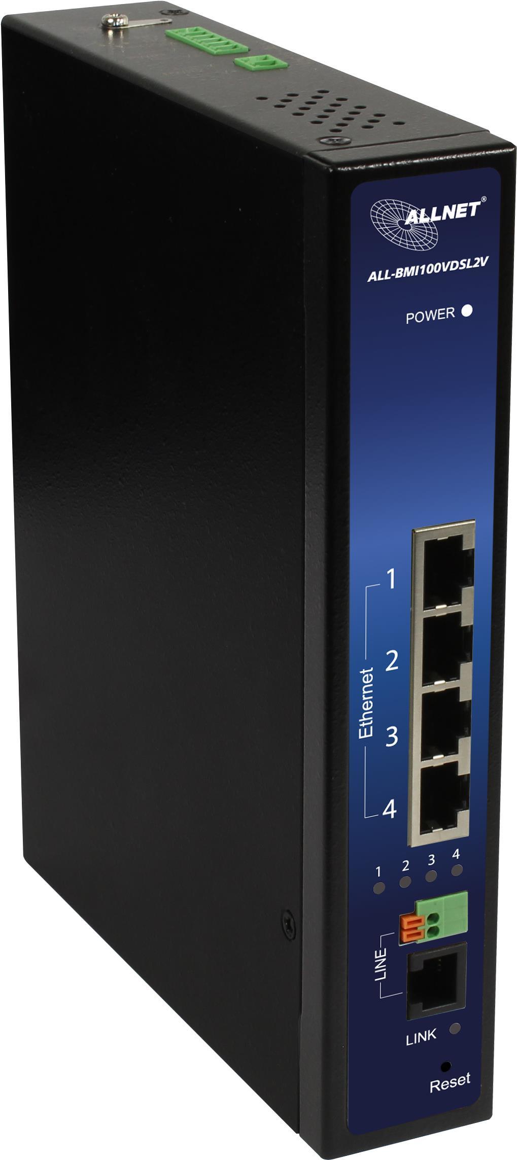 Allnet 172755 Maximum data report rate 100 MBITS interface type Ethernet-LAN fast Ethernet. Ethernet LAN data transfer rates 10.100 MBITS IEEE 8023.iee 8023u �