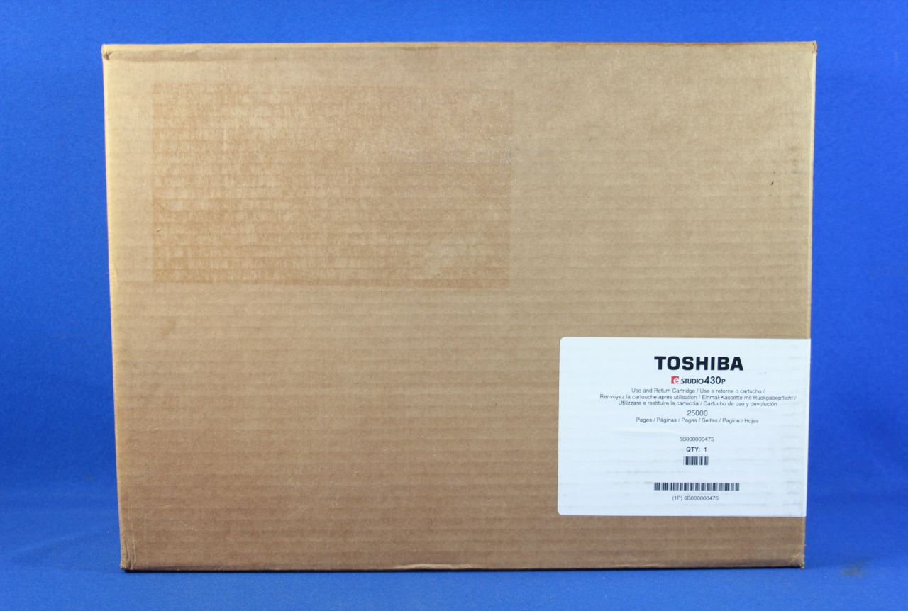 Toshiba T4301P - black - original - toner patron Toshiba return program - F�R E-Studio 430p (6B0000475)