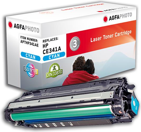 AGFAPHOTO - CYAN - compatible - toner cartridge (alternative HP 651A. HP CE341A) - HP Color Laserjet Enterprise M775dn. MfP M775F. MFP