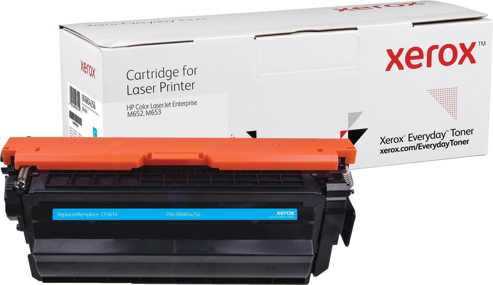 Xerox Everyday- Cyan - compatible - toner cartridge (alternative hp cf461x) - for HP Color Laserjet Enterprise M652N. M653DH. M653dn. M653x (