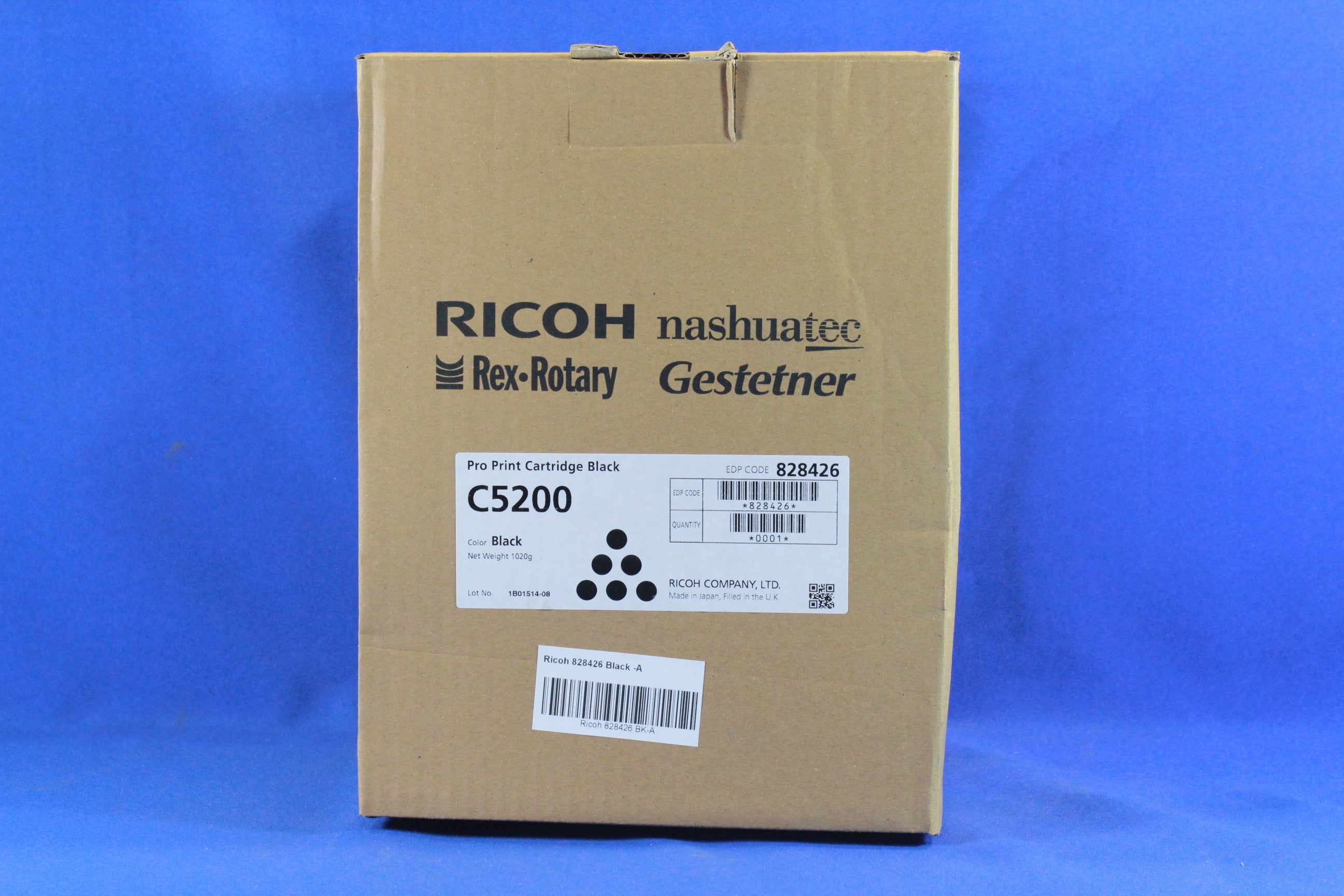 Ricoh Pro Print C5200 - black - original - toner cartridge - F�r SP 5200. Nashuitec SP 5200. Rex Rotary SP 5200. Ricoh Aficio SP