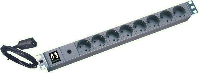 Online UPS - Losing cord (rack - installation) - 9 output plug - 1U - 48.3 cm (19) (IEC16A9IEC16A-RACK)