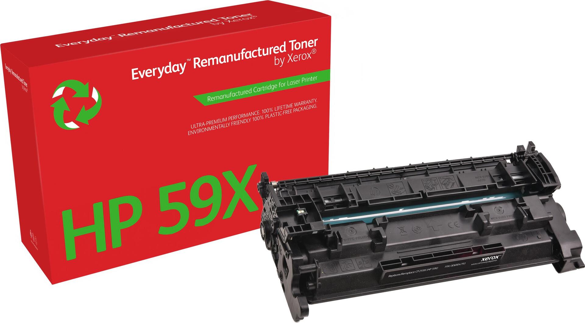 Everyday remanufactured - with high capacity - mono - - toner cartridge (alternative to HP 59x. HP CF259X) (006R04793))