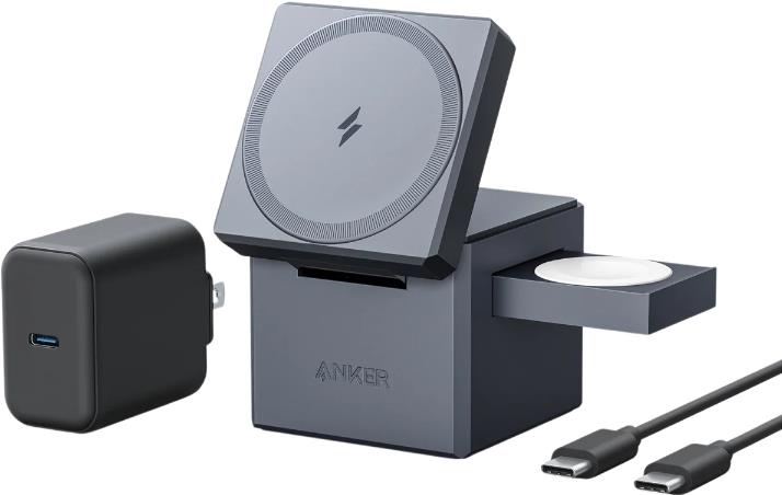 Anker Innovations Y181111 charger for mobile-tied headhill - smartphone - smartwatch black AC - USB charge fast charging indoor (Y1811G11)