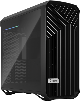 Fractal Design Torrent - Tower - Extended ATX - No voltage supply (ATX) - Black TG Dark Tint - USBAUDIO (FD-C-TOR1C-01)