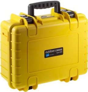 B \\u0026 W OutdoorCases Type 4000 - hard shell bag - polypropylene - yellow