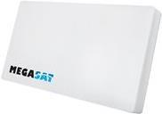 Megasate professional line D4 - antenna - flat. Parabolic antenna - TV 33 DBI (for 12.75 GHz) - quad-LNB - wall mounting mast.
