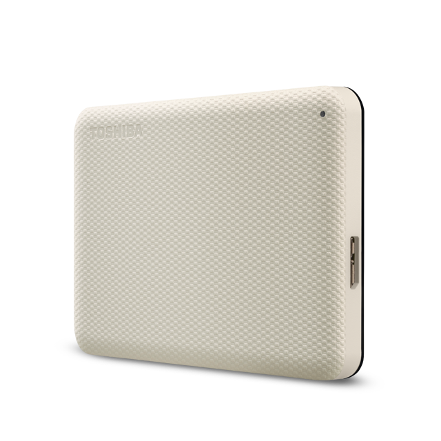 Toshiba Canvio Advance - hard drive - 4 TB - external (portable) - 25  (64 cm) - USB 32 Gen 1 - light beige