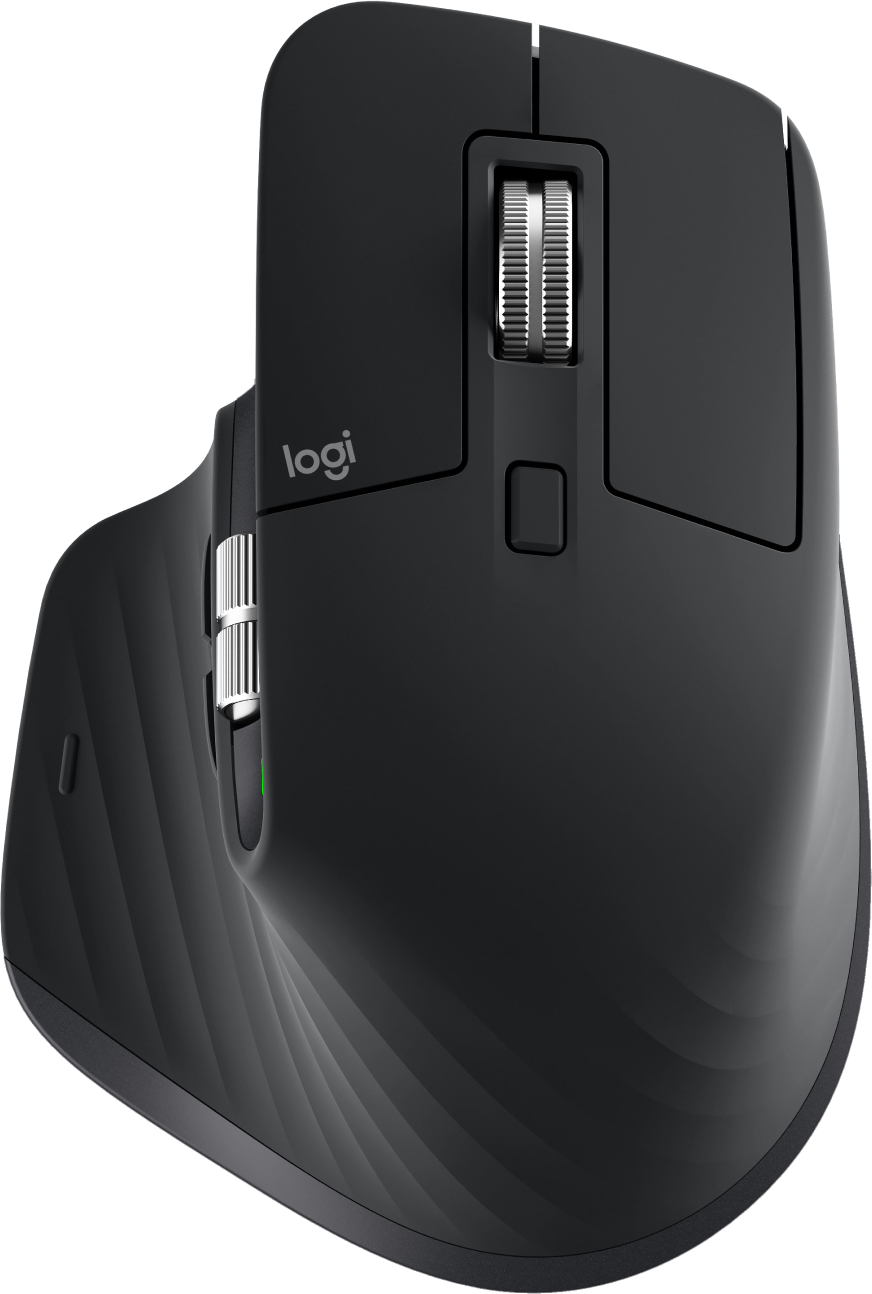 Logitech MX Master 3S Mouse Right RF Wireless     Bluetooth 8000 DPI (910-006556)
