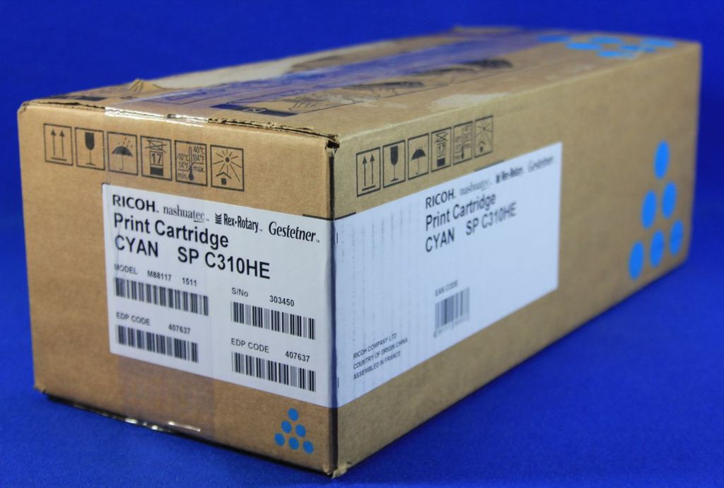 Ricoh Toner 406480 - Cyan - Kapazite 6000 pages (406480)