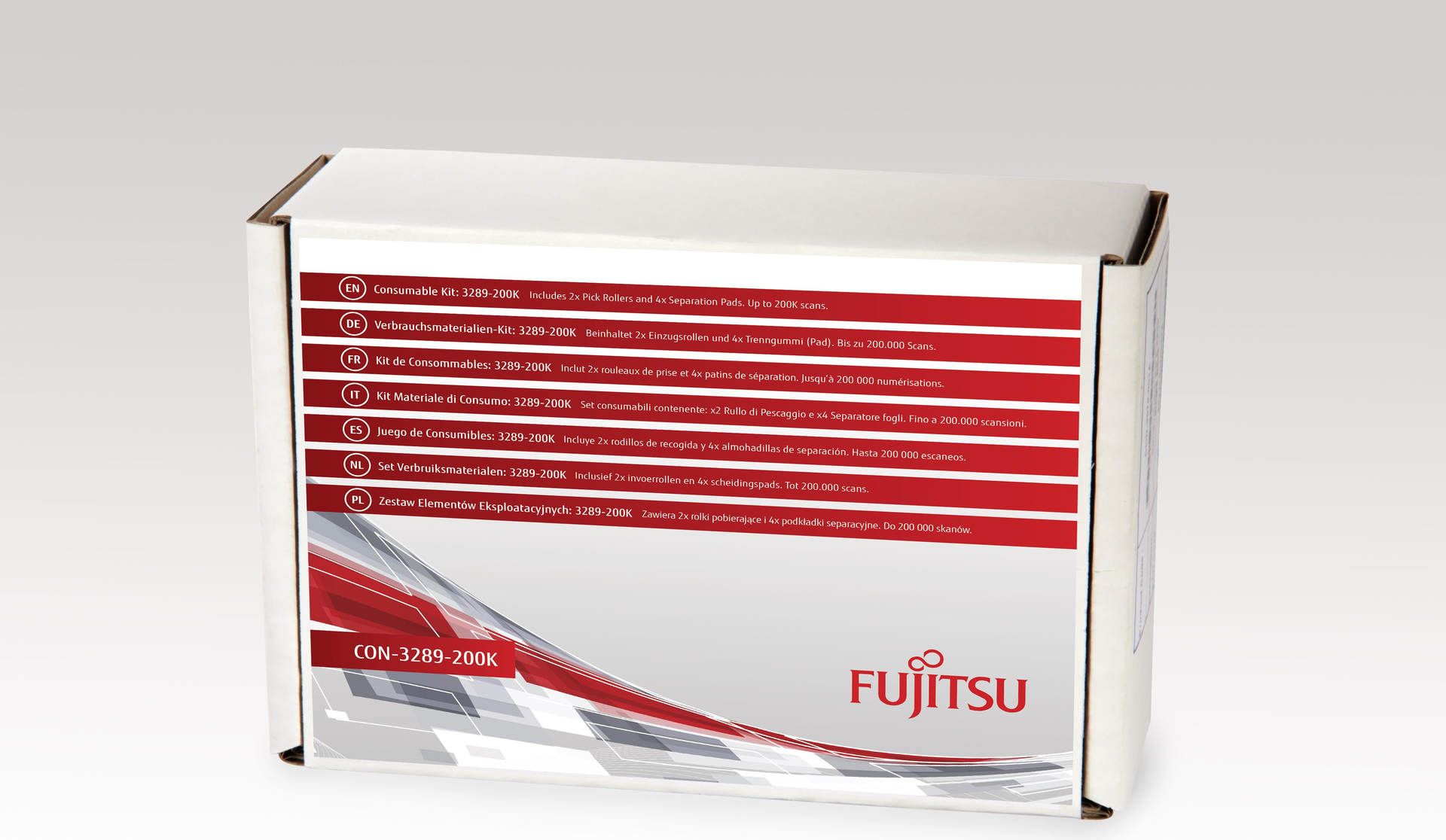 Fujitsu consumable kit - scanner - consumption materials kit - for fi-4120c. 4220c