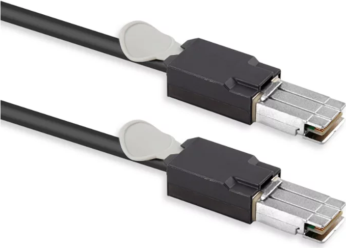 Blueoptics CAB-STK-E-05M-BL infiniband glass fiber cable 0.5 m black (CAB-STK-E-05M-BL)