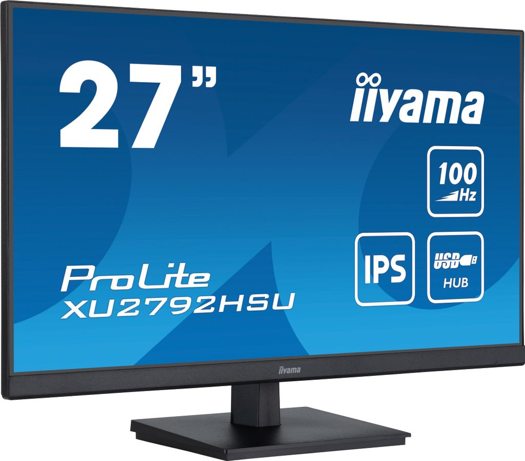 IIYAMA PROLITE XU2792HSU-B6 - LED monitor - 686 cm (27) - x 1080 Full HD (1080p) @ 100 Hz - IPS - 250 CDM�