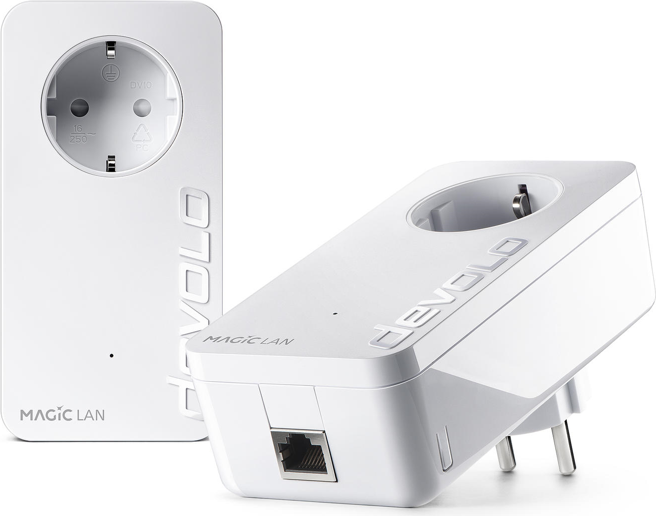 Devolo Magic 1 LAN - starter kit - bridge - gigen. HomeGrid - on wall socket connection (pack with 2) (8295)