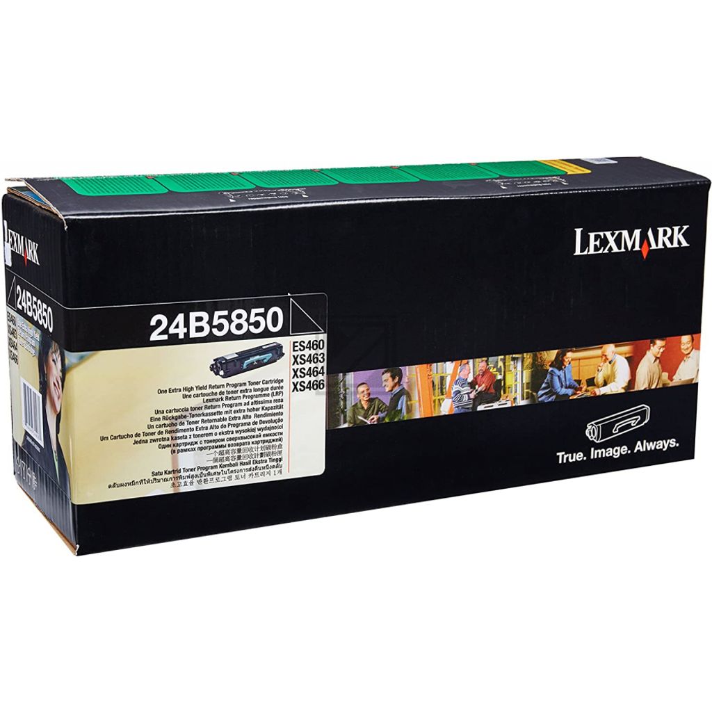 LEXMARK - special high productivity - black - original - toner cartridge LRP - for Lexmark ES460dn. XS463DE
